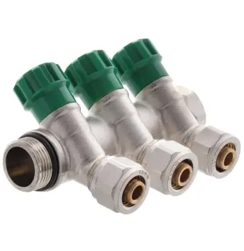 Колектор для теплої підлоги Koer KR.1123-3 3/4"x3 ways (KR2830)