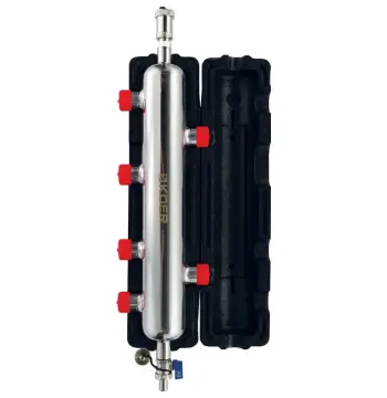 Гідрострелка Koer KR.S1032 4/2 (з воздухоотвод. І дренаж. краном) 1"НР SUS304 (KR2959)