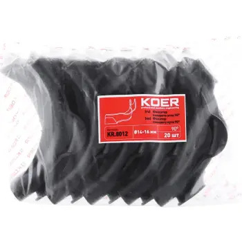 Фіксатор повороту кута 90 * Koer KR.8012 (продається упаковкою 20 шт) (KR2971)