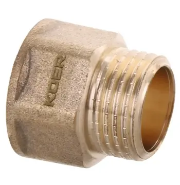 Подовжувач KOER WM.E06-15.WN - 1/2 "-15мм Без нікелю (KR3009)