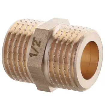 Ніпель Koer KF.N06A - 1/2'' (під прокладку) без нікелю (KR3024)