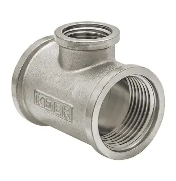 Трійник редукційний Koer KF.T080608F - 3/4''х1/2''х3/4'' FFF (KR3056)
