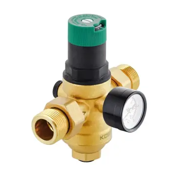 Редуктор тиску з фільтром тонким очищенням та манометром Koer KR.1241 - 1" (KR3183)