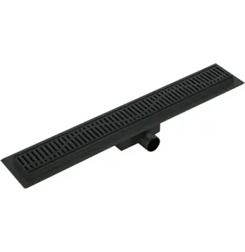 Душевой трап KOER FD35-70x700 BLACK из нерж. стали SUS304 70x700мм (Цвет черный) (KR3277)