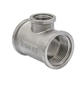 Трійник редукційний Koer KF.T100610F - 1"х1/2"х1" FFF (KR3325)