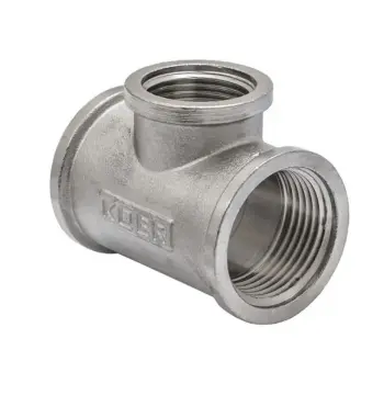 Трійник редукційний Koer KF.T100810F - 1"х3/4"х1" FFF (KR3326)