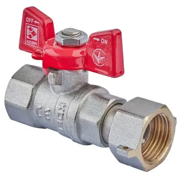 Кран із накидною гайкою Koer KR.222 - 3/4" ГГБ (KR4770)