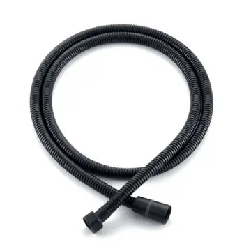 Шланг для душу Koer KB-0801-150-05 з нержавіючої сталі чорний матовий 150 см (KR4804)