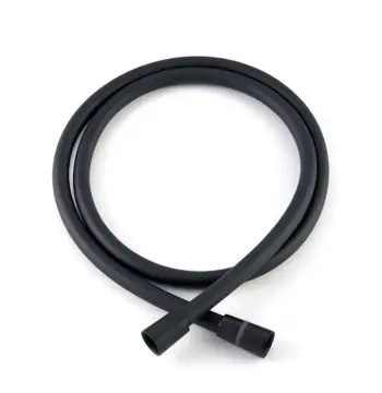 Шланг для душу Koer KB-0804-150-05 силіконовий чорний матовий 150 см (KR4810)