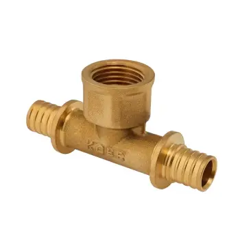 Трійник перехідний з ВР Koer KA.T16-06F-16 - 16(2.2mm) x 1/2"F x 16(2.2mm) (KR4894)