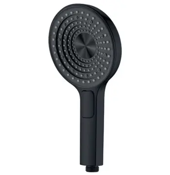 Лійка для душу KOER KP-0403-05 чорна матова з ABS-пластику на 3 режими (KR4993)