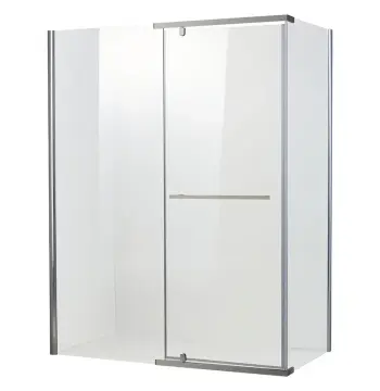 Душова кабіна без піддону Koer SR SC01-120x80x200-TR-01 прозоре скло Easy Clean 8мм, хром (KR5353)