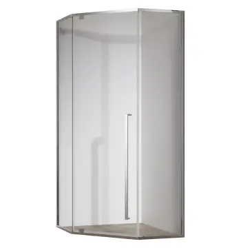 Душова кабіна без піддону Koer SR SC06-90x90x200-TR-01 прозоре скло Easy Clean 8мм, хром (KR5364)