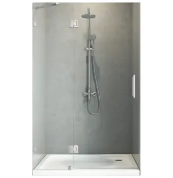 Двері в нішу Koer SR SD04-100x200-TR-01 прозоре скло Easy Clean 10мм, хром (KR5386)