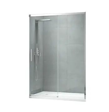 Двері в нішу Koer SR SD05-120x200-TR-01 прозоре скло Easy Clean 6мм, хром (KR5405)