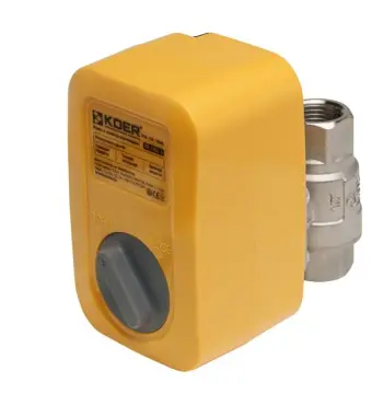 Кран 1/2" з електроприводом Koer KR.S1502-3 12В SUS (KR5568)
