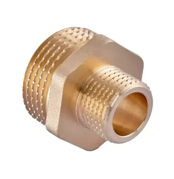 Ніпель редукційний Koer KF.N0608.WN - 3/4"x1/2" без нікелю (KR5573)