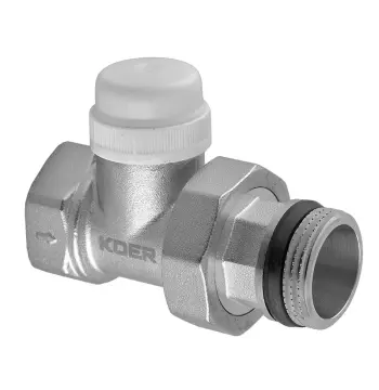 Кран термостатический "антипротечка" прямой KOER KR.923-Gi - 1" (KR5638)