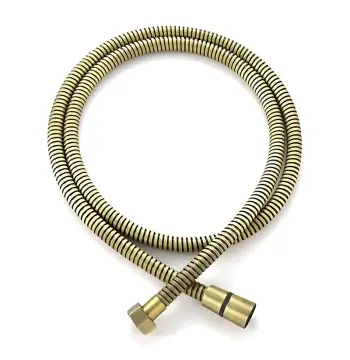 Шланг для душу KOER KB-0801-150-12 нержавіючий, матове золото, 150 см (KR5666)
