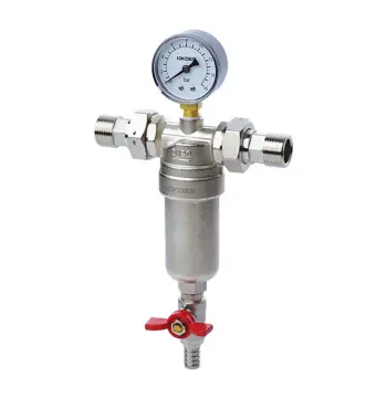 Фільтр самоочисний з манометром 1'' KOER KR.1250 (KR5781)