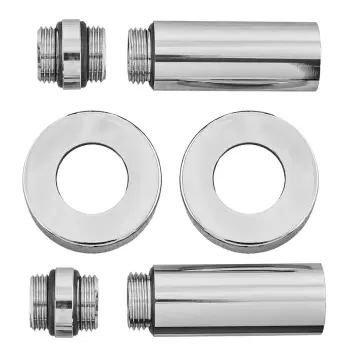 Комплект подовжувачів 1/2Fx1/2M хромований KOER KF.SET.06MF (KR5849)