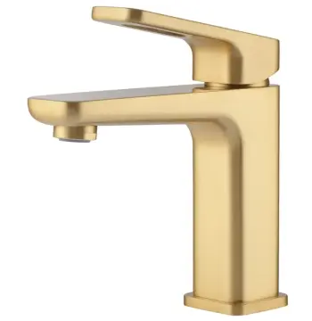 Змішувач для умивальника KOER KB-10031-12 одноважільний латунний, матове золото (KR5973)