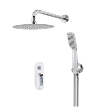 Душова система вбудована KOER KB-62028-01, 2 функції (Колір хром) (KR6008)