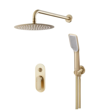 Душова система вбудована KOER KB-62028-12, 2 функції (Колір матове золото) (KR6010)
