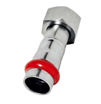 Перехідник з накидною гайкою KOER KQ.A1808NF PRESS-INOX AISI 304 18x3/4" (KR6338)