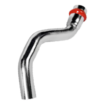 Обвід однорозтрубний KOER KQ.O22 PRESS-INOX AISI 304 22x22 (KR6441)
