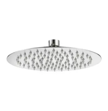 Стельова лійка для душу Zerix LR70016-200 з нержавіючої сталі однорежимна (LL1633)