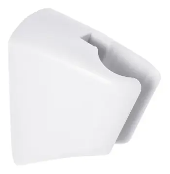 Кронштейн для душової лійки Zerix HOLDER-01W пластиковий білий глянцевий (LL1787)