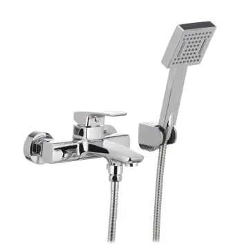 Змішувач для ванни Mixxus Premium Patrick Chr-009 латунний хромований з коротким литим виливом (MI1659)