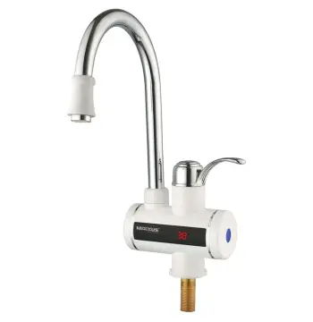 Водонагрівач 3 kW проточний MIXXUS Electra 240-E з індик. темп., RESET, на мийку (MI2749)