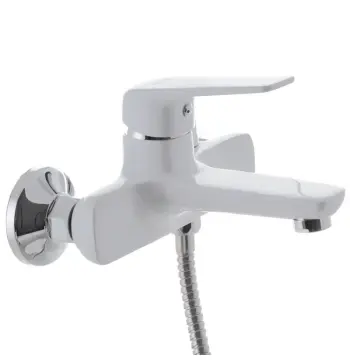 Змішувач для ванни MIXXUS Oregon 009 Euro білий матовий з коротким литим виливом (MI5794)