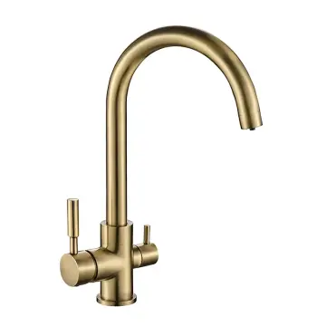 Змішувач для кухні MIXXUS PREMIUM MAFIN 021 латунний з виходом для питної води, бронза MI5932 (MI5932)