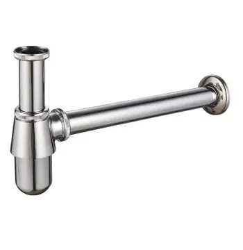 Сифон для раковини MIXXUS SIPHON-01 без випуску (під донний клапан) без ревізії (Колір хром) 1 1/4'' (MI6142)