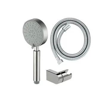 Душовий набір Mixxus Shower SET-07.SUS з нержавіючої сталі з лійкою, шлангом та кронштейном (MI6160)