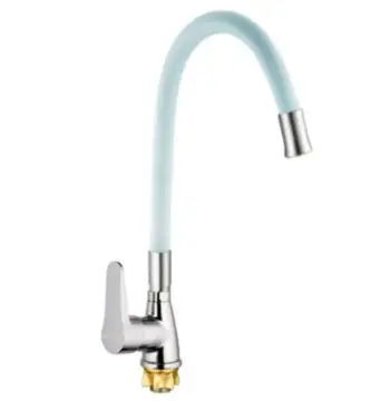 Змішувач для кухні MIXXUS SOP4-146 Reflector White білий з гнучким силіконовим виливом MI6491 (MI6491)