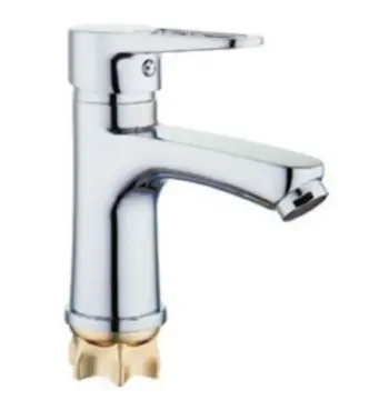 Змішувач для умивальника Mixxus PUD1-045 хромований одноважільний (MI6500)