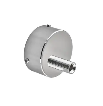 Чашка декоративна (кругла) MIXXUS TCC-01 CHROME для маскування кабелю (Колір хром) (MI6637)