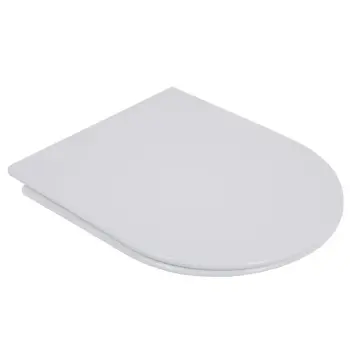 Сидение-крышка для унитаза MIXXUS SEAT COVER WAVE-2002 420х334х36mm дюропластовое быстросъемное с микролифтом (MI6695)