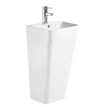Раковина моноблок MIXXUS STYLE-1101 440х380х830mm (отвір під змішувач, перелив) (MI6696)