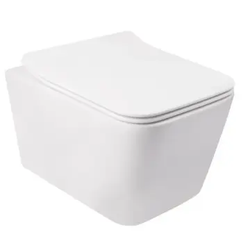 Унитаз подвесной MIXXUS QUADRO-0304-R 520х360х365mm система смыва RIMLESS (MI6707)
