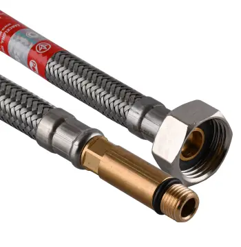 Шланг для змішувача TUCAI М10х1/2″ довгий штуцер 0,5м TAQ GRIF 200191