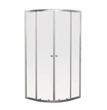 Душова кабіна без піддону Mixxus Premium DIVERSE SC01-90x90x195-TR Chrome прозоре скло 5мм (MI6859)
