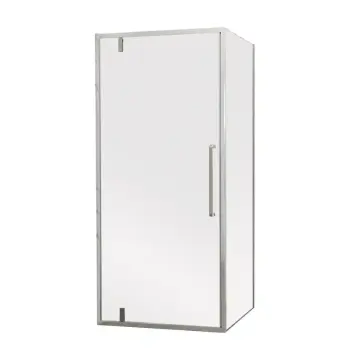 Душова кабіна без піддону Mixxus Premium BEVEL SC01-90x90x195-TR Chrome прозоре скло 6мм (MI6863)
