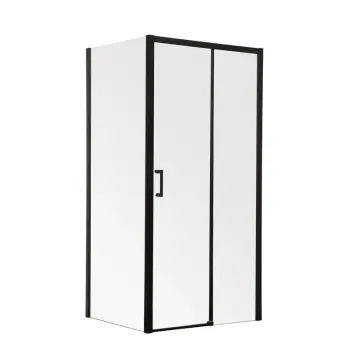 Душова кабіна без піддону Mixxus Premium DIVERSE SC03-120x80x195-TR Black прозоре скло 6мм (MI6868)