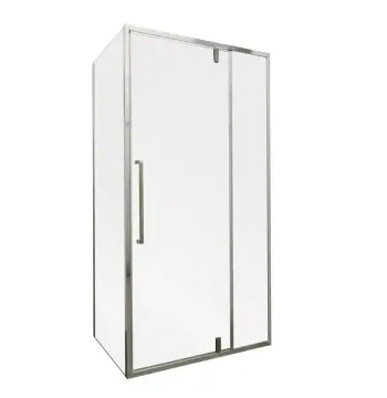 Душова кабіна без піддону Mixxus Premium BEVEL SC01-120x80x195-TR Chrome прозоре скло 6мм (MI6871)