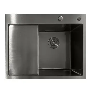 Мийка з нерж. сталі MIXXUS MH6350R GRAPHITE (3.0/0.8) (Колір графіт) (MI7047)
